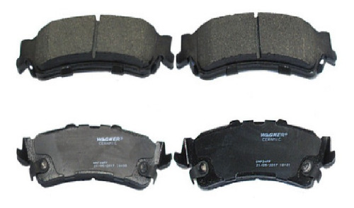 Balatas (7700A) Traseras Silv 03/07