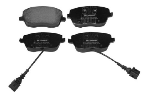 Balatas (8555) Delanteras Ibiza03/08 C/S