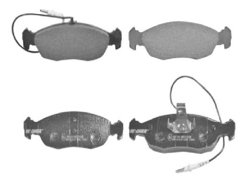 Balatas (8681) Delanteras Peug 306 97/02