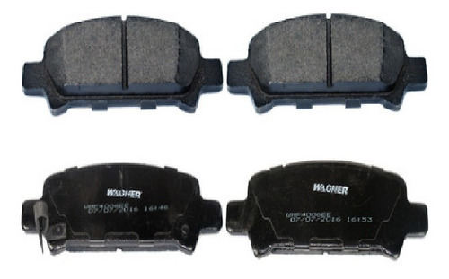 Balatas (7637) Traseras Impreza 2000 2001 2002 2003