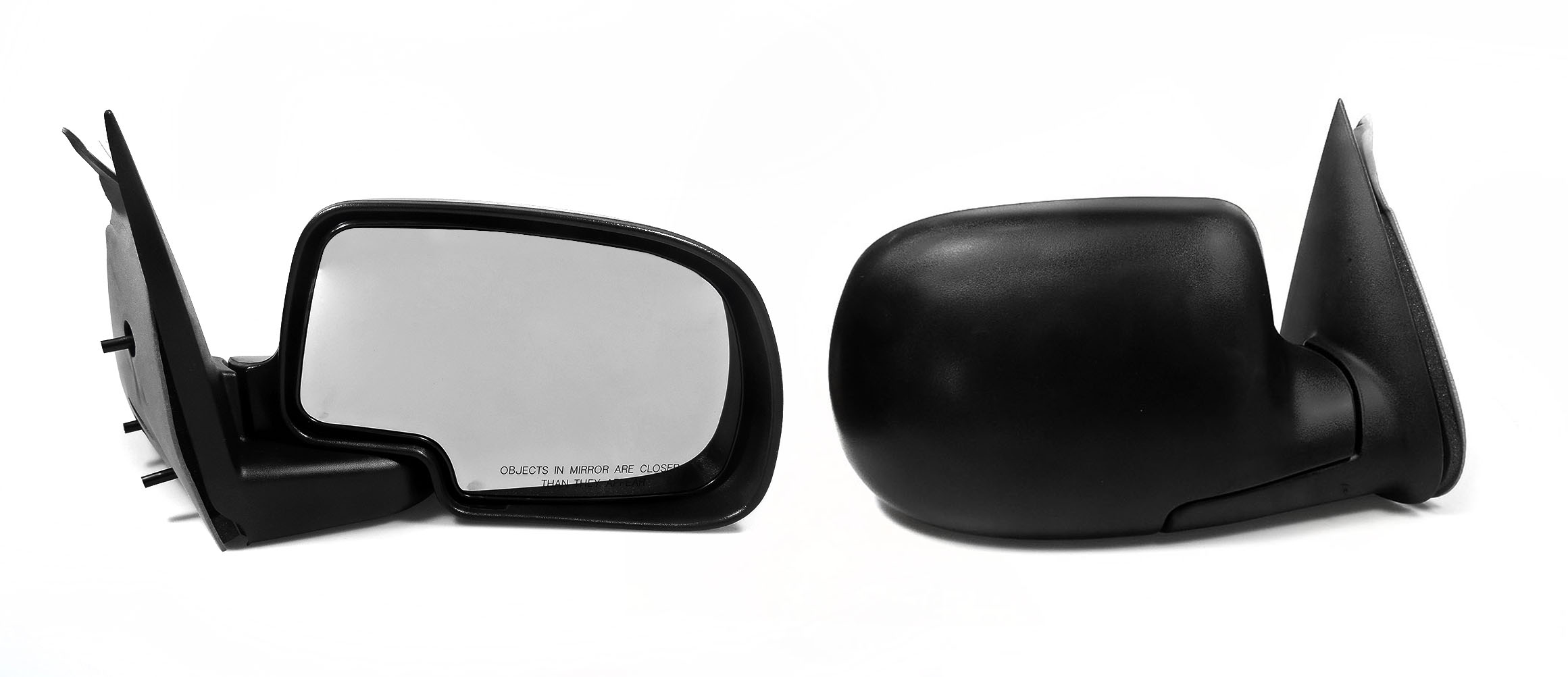 Espejo Der Manual Negro Poroso S/Control (Cheyenne) Chevrolet Silverado 1999 2006