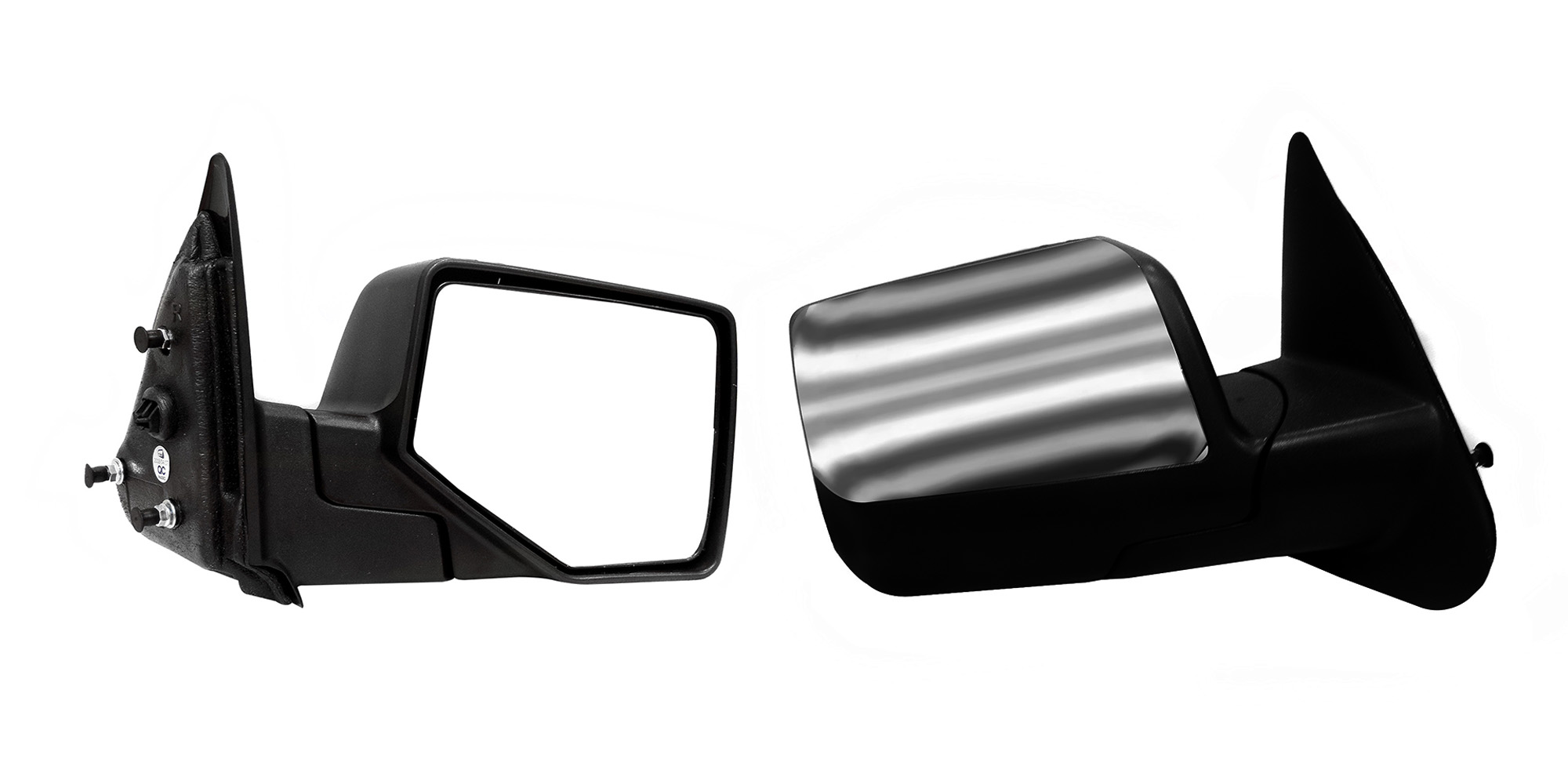 Espejo Der Manual Cromo S/Control Ford Ranger 2010 2012