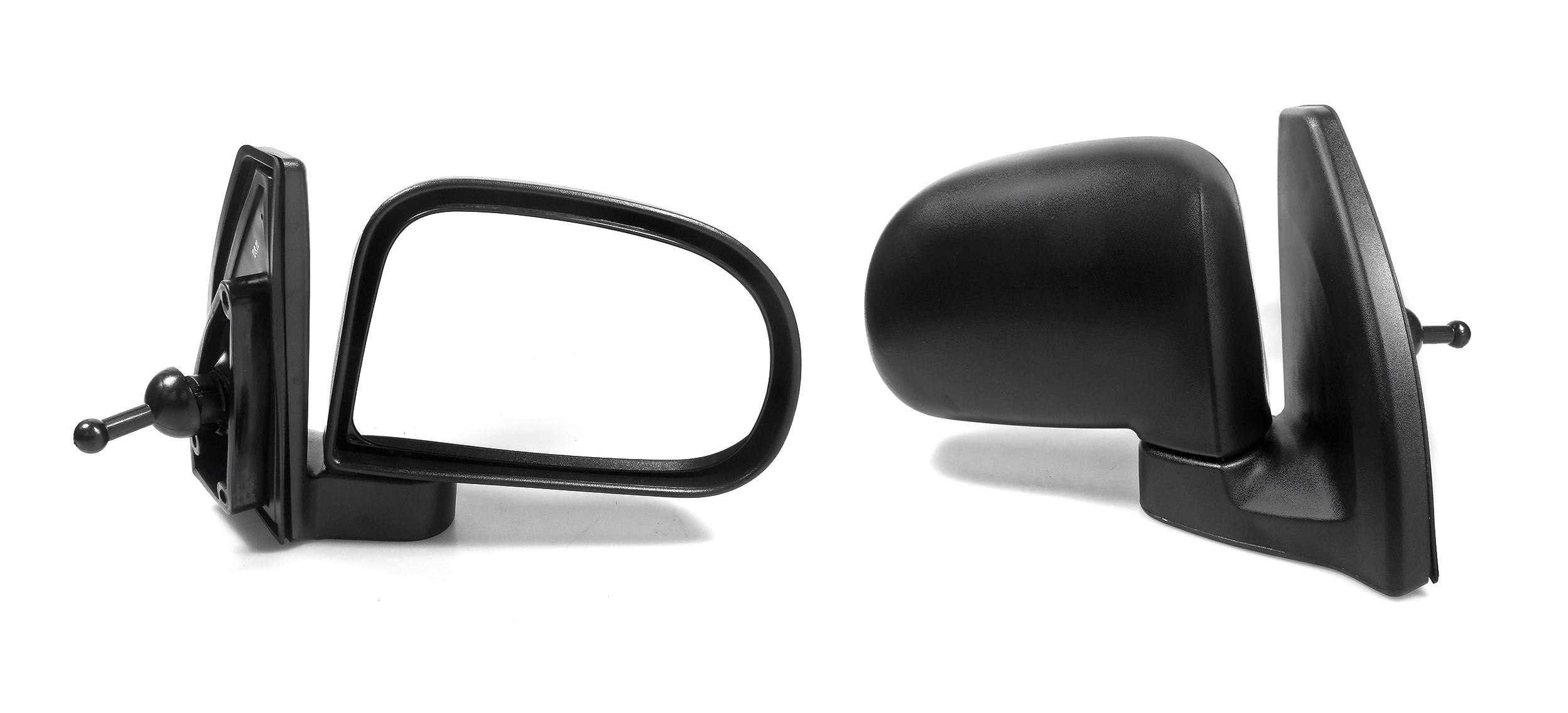 Espejo Der Manual Negro Poroso C/Control Chrysler / Dodge Atos 2000 2012