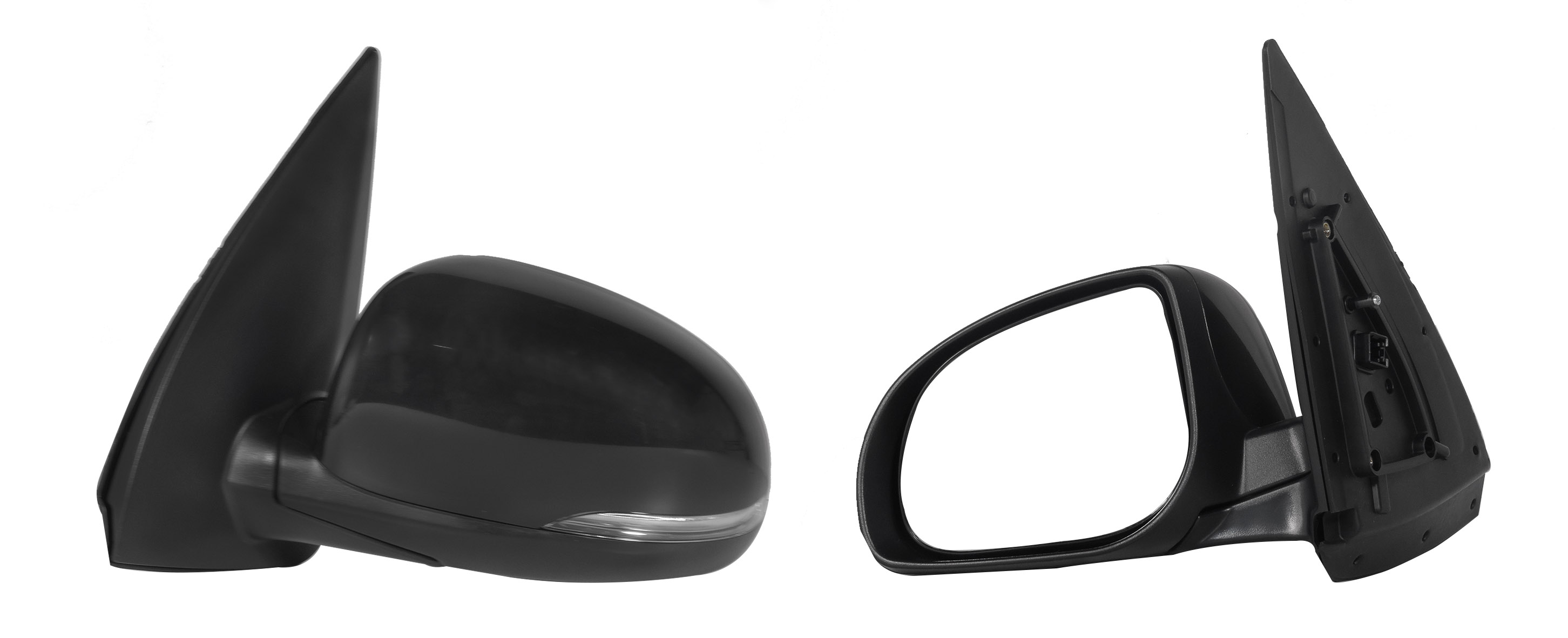 Espejo Izq Elect Negro P/Pintar C/Luz Direccional (5Pines) Chrysler / Dodge I-10 2011 2014