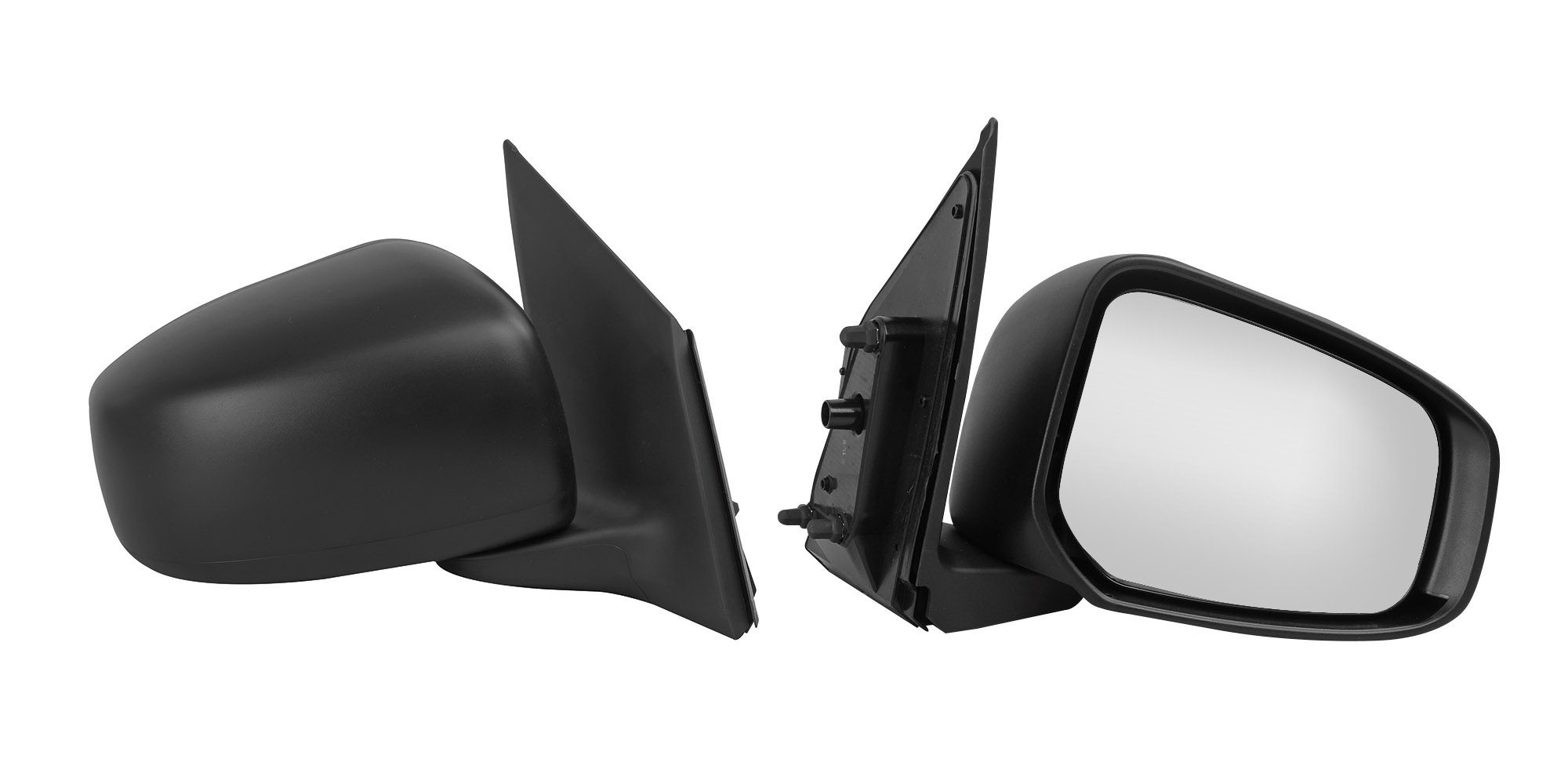 Espejo Der Manual Negro P/Pintar S/Control Chrysler / Dodge Attitude 2015 2024