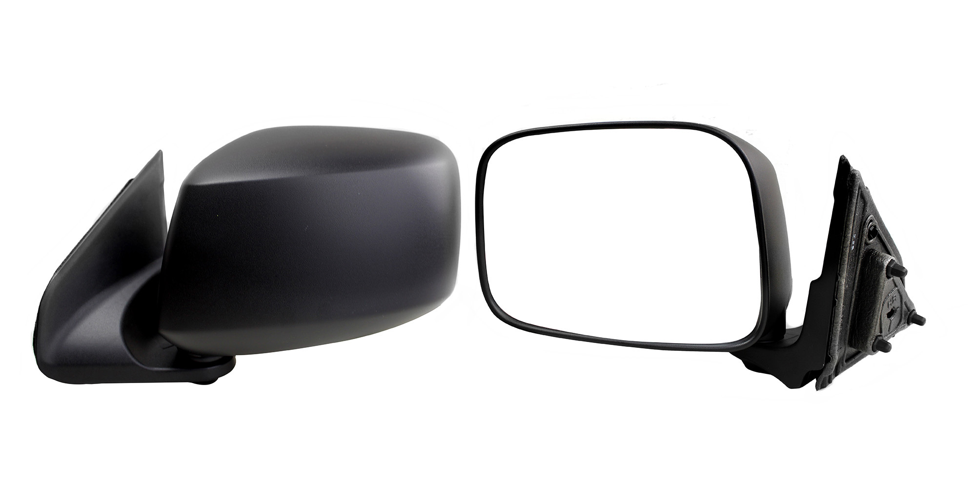 Espejo Izq Manual Negro Poroso (Sencilla/Doble Cabina S) 2Wd Nissan Np-300 (D-23) 2016 2024