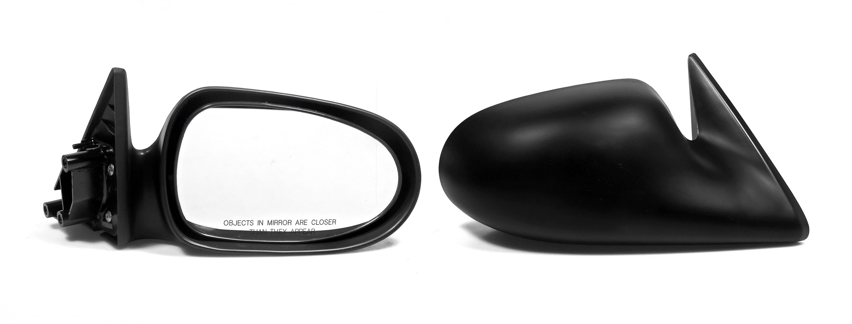 Espejo Der Manual Negro Poroso Nissan Sentra B-14 1996 2000