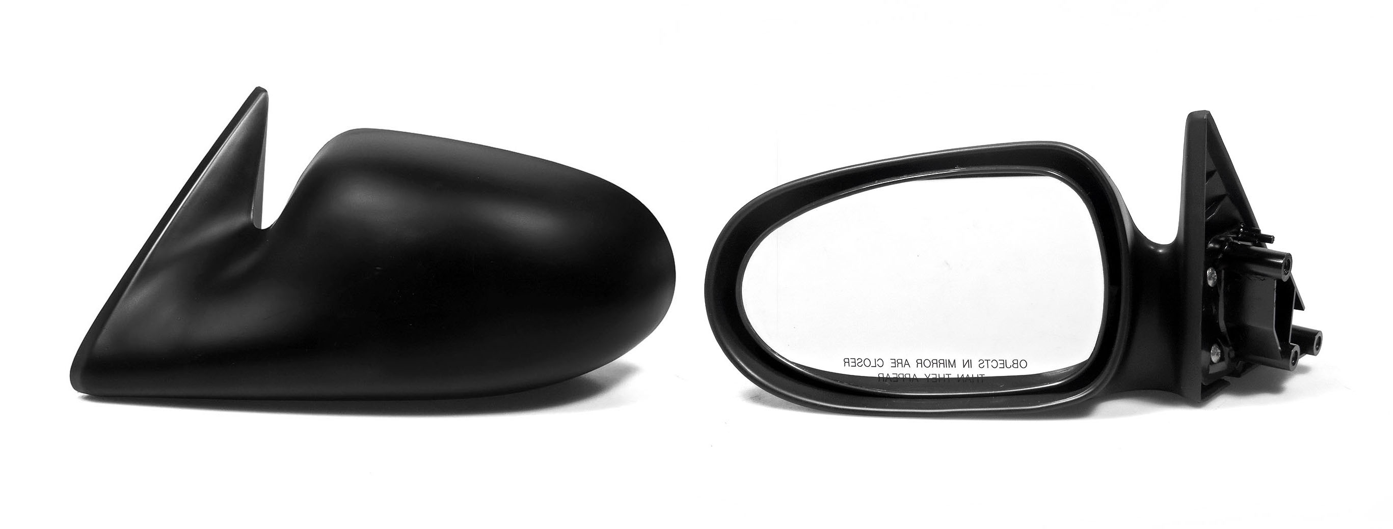 Espejo Izq Manual Negro Poroso Nissan Sentra B-14 1996 2000