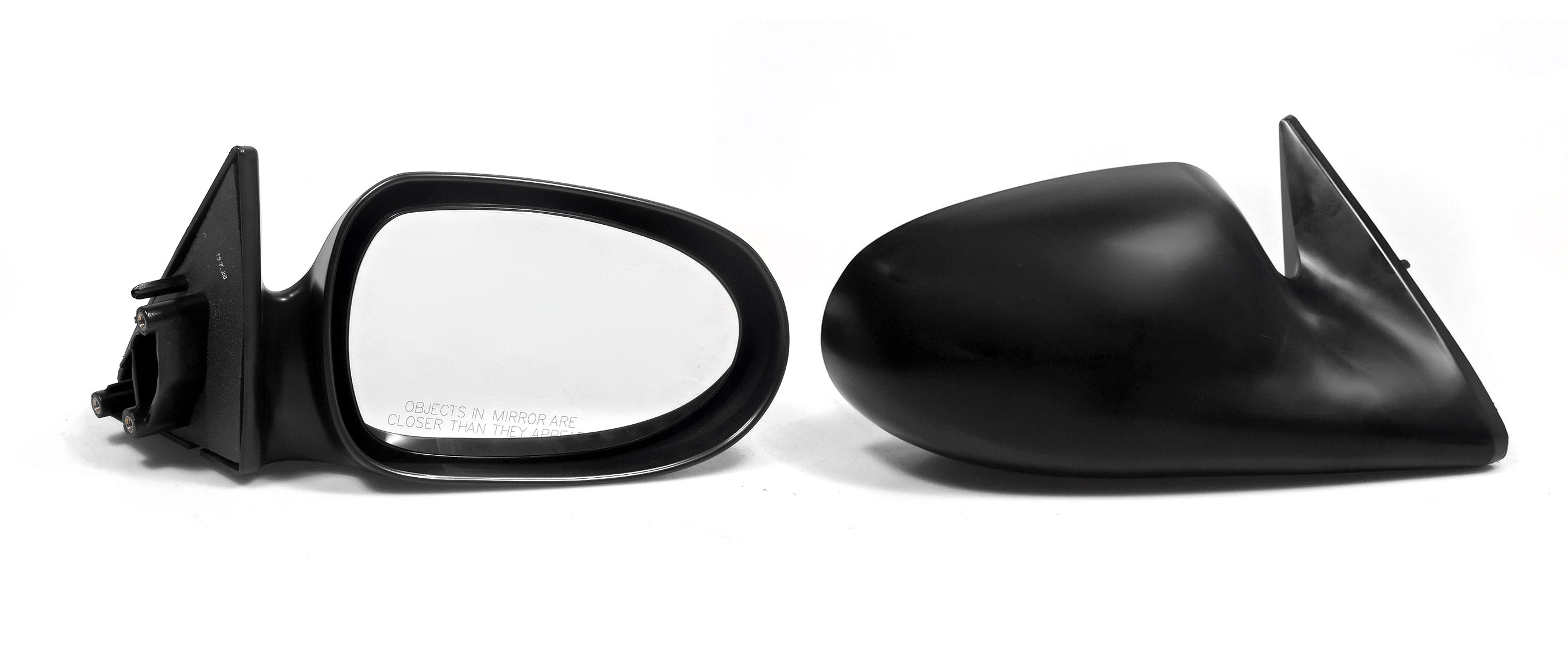 Espejo Der Manual Negro Poroso Nissan Sentra B-14 1996 2000