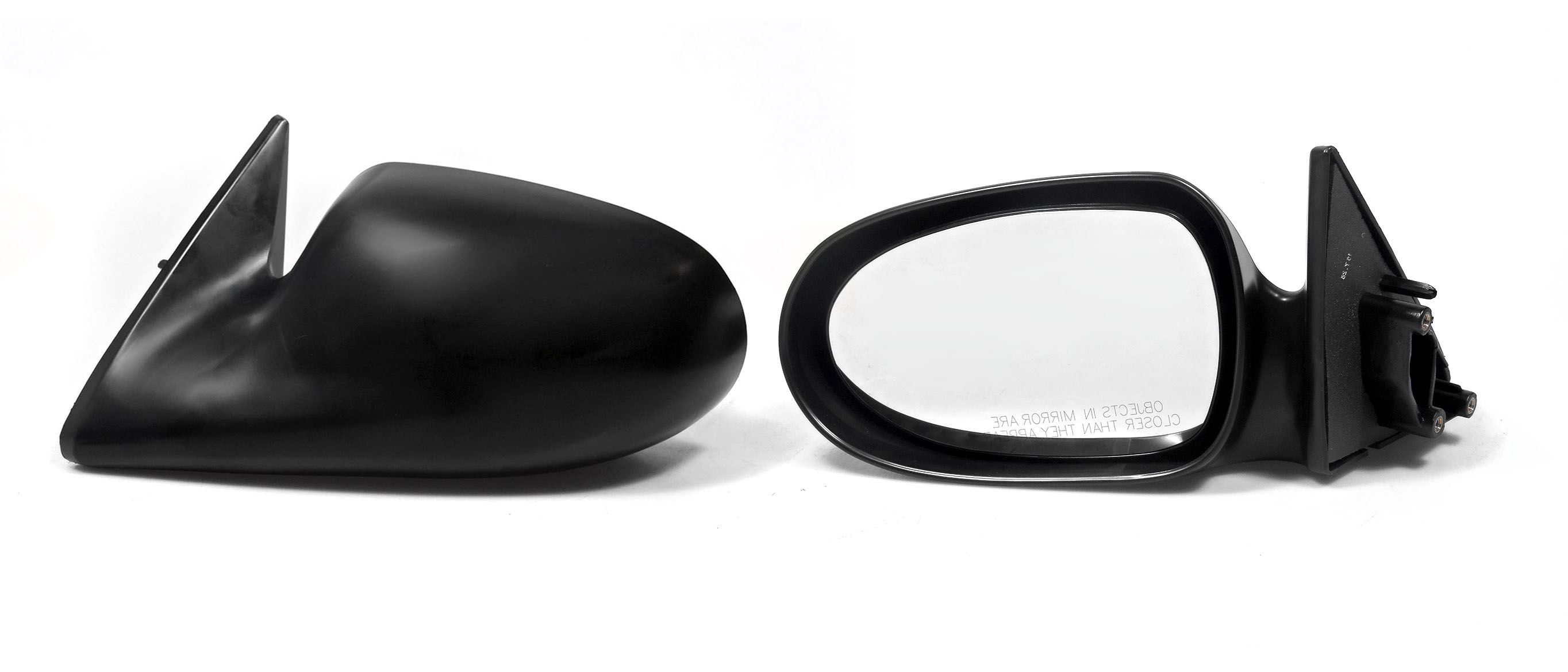 Espejo Izq Manual Negro Poroso Nissan Sentra B-14 1996 2000