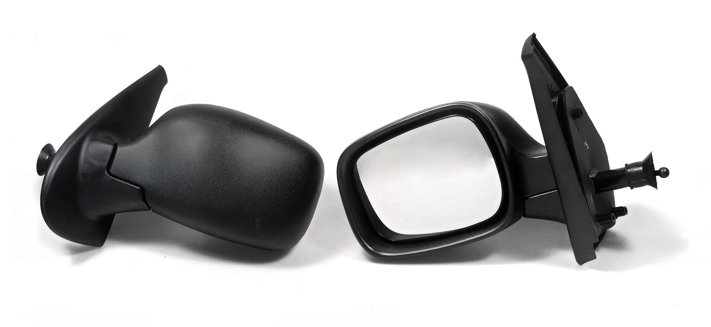 Espejo Izq Manual Negro Poroso C/Control Renault Kangoo 2004 2011