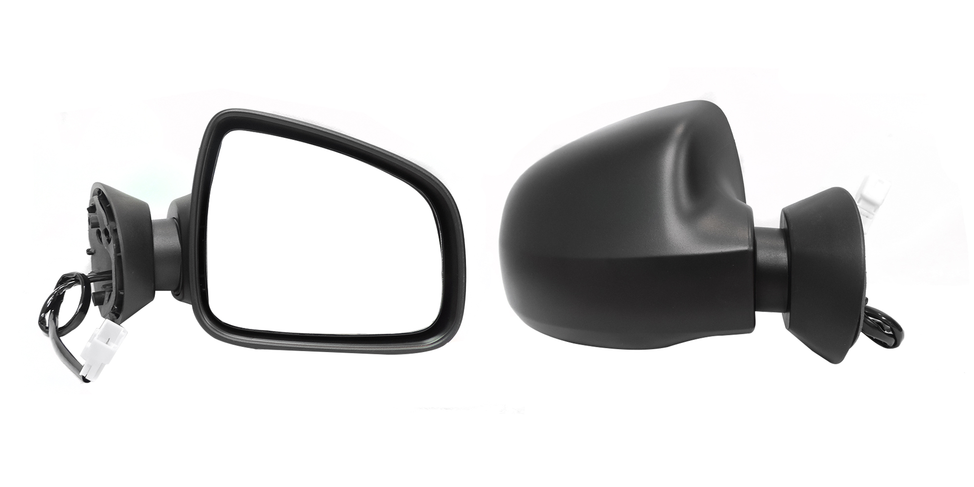 Espejo Der Elect Negro Poroso C/Desempañante (5Pines) (Sandero-Stepway 10-15) Renault Duster 2013 2016