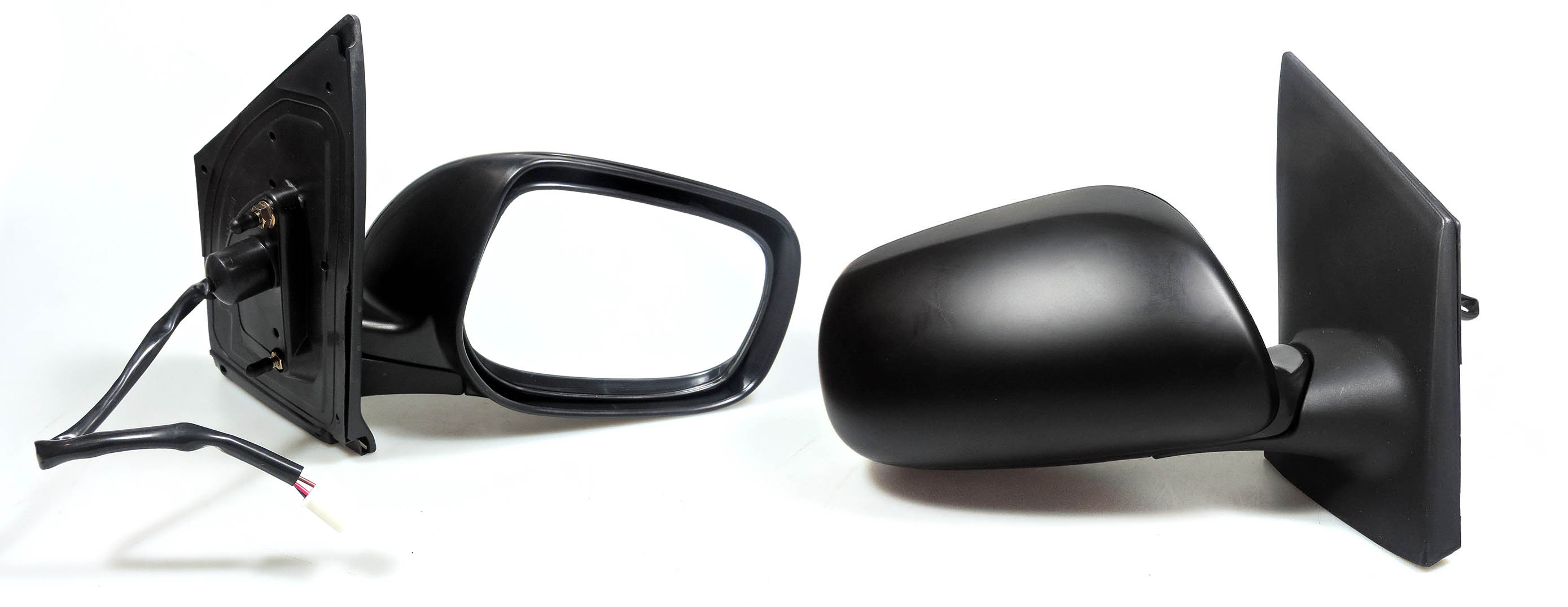 Espejo Der Elect Negro P/Pintar (3Pines) 4Ptas Toyota Yaris Sedan 2006 2015