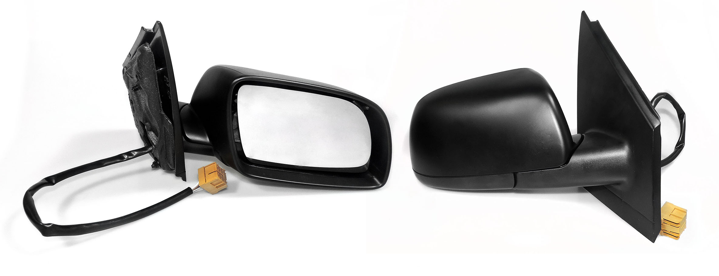 Espejo Der Elect Negro P/Pintar (5Pines) Volkswagen Polo 2003 2007