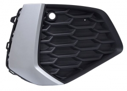 REJILLA AUDI A3 22-24 S-LINE S/FARO NIEBLA C/HOYO P/SENS FILO PLATA 250509 DER