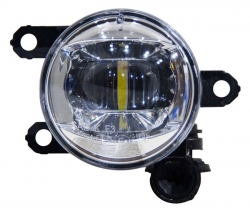FARO NIEBLA MITSUBISHI PU L200 25/ OUTLANDER 22-24 LEDS TYC 250704 IZQ