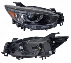 Par Faros Mazda CX5 2016 2017 Leds C/Motor  Tyc