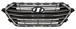 Parrilla Elantra 2017-2018 C/Mold Crom 220902