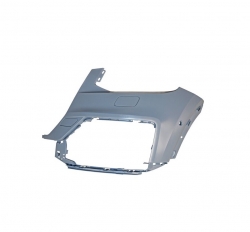 Aleron Delantera Audi Q2 2018 2019 2020 C/Hoyo P/Sensor Izq