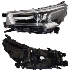 Faro Hilux 2021-2022 Leds F/Crom C/Lupa C/Motor 4Wd Diesel Tyc T20 220819 Izq