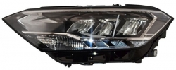 Faro Jetta 2019-2020-2021 Reflejante Bco C/Motor Leds Tyc 220805 Izq