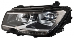 Faro Tiguan 2018 2019 2020 Leds Elect C/Motor Tyc1 Izq