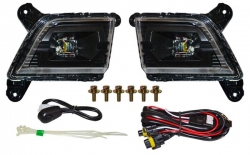 Faro Niebla Chev Pu 2019-2020-2021 Leds Fondo Negro Jgo 352 220715