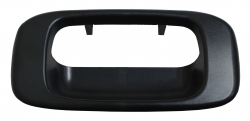 Manija Tapa Caja Chev Pu/ Gmc 99-06 Negro Liso Bisel Plastico