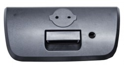 Manija Tapa Caja Frontier 2002-2003-2004 Completa S/Emblema C/Hoyo P/Llave Plastico Negra Dmv