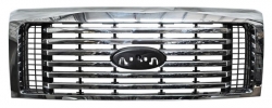 Parrilla Ford Pu 2009-2012 Xlt Cromada Pat Usa Tyg Cma1028