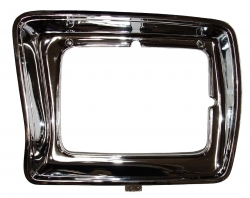 Bisel Ford Pu 79 Faro Cuadrado Crom Dmv Izq