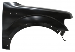 Salpicadera Ford Pu 2009 2010 2011 2012 2013 2014 C/Hoyo P/Mold Lat Pat Usa Der