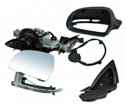 Espejo Audi A3 2009 2010 2011 2012 2013 5P Elect Autoabatible C/Desemp C/Direcc P/Pint Tdi/ Sportback/ S/ Base 333 Izq