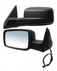 Espejo Dodge Pu / Ram 09-18 Elect C/Desemp Negro 5 Pines Izq