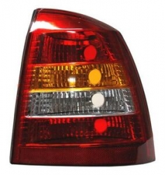 Calavera Astra 2000-2001-2002-2003 4P Rojo/ Bco/ Ambar Clara S/Arnes Ecocn Der