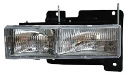 Faro Chev Pu Cheyenne/ Gmc 1992-1998 C/Base Tyc Izq