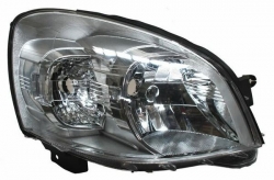 Faro Chevy C3 2009-2012 Fondo Cromado Ald93 Dmv Tyc Der 284