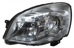 Faro Chevy C3 2009-2012 Fondo Cromado Ald93 Dmv Tyc Izq 28410