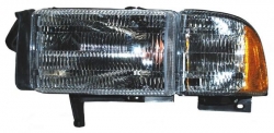 Faro Dodge Pu 1994-2002 Ram C/Base C/Cuarto Tyc Izq 28206