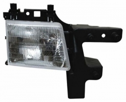 Faro Dodge Van Ram 1998-2003 C/Base Tyc Izq