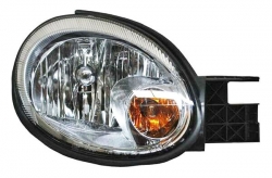 Faro Neon 2004-2005 Fondo Cromado Tyc Der