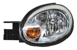 Faro Neon 2004-2005 Fondo Cromado Tyc Izq