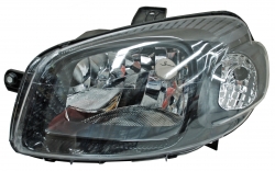 Faro Fiat Uno 2013-2014/ Promaster Rapid 2017-2018-2019-2020 Fondo Negro Tyc Izq 285