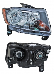 Faro Compass 2014-2015-2016-2017 Fondo Negro Tyc Der