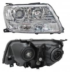 Faro Grand Vitara 2009-2017 Cuarto Bco Fondo Cromado Tyc Der