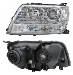 Faro Grand Vitara 2009-2017 Cuarto Bco Fondo Cromado Tyc Izq