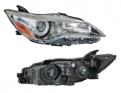 Faro Camry 2015-2016-2017 Fondo Negro Tyc Der