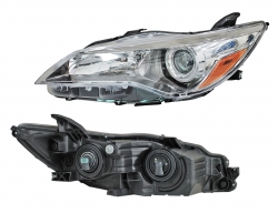 Faro Camry 2015-2016-2017 Fondo Negro Tyc Izq