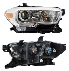 Faro Tacoma 2016-2017-2018 Fondo Cromado Tyc Der