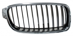 Parrilla Bmw Serie 3  2012-2013-2014 4P Cromada Der
